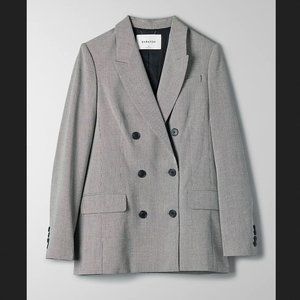 Aritzia Babaton Samuel houndstooth blazer sz 0